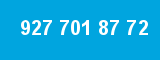 927 701 87 72 927 701 87 72